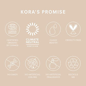 KORA Organics Turmeric Glow Foaming Cleanser| Cleanse & Nourish | Certified Organic | Cruelty Free | 5.07 oz
