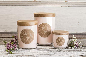 Eco Candle Co. Recycled Candle, Sanctuary, 6 oz. - 100% Soy Wax, No Lead, Kraft Paper Label & Lid, Hand Poured, Phthalate Free, Made from Midwest Grown Soybeans, All Natural Wicks
