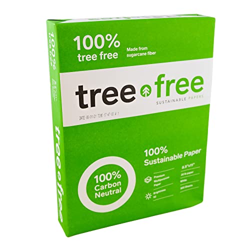 Tree Free Copy Paper, 20 LB, 8.5
