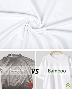 QUALFORT Women's Bamboo T-Shirt Black S