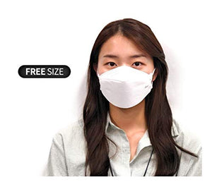 KN FLAX [20Packs] KF-94 - Face Protective Mask for Adult (White) [Made in Korea] [20 Individually Packaged] Premium KF-94 Certified Face Safety White Dust Mask for Adult [English Packing]