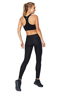 Boody Body EcoWear Active Women’s Full Leggings Made from Natural Organic Bamboo Viscose – Soft Breathable Eco Fashion for Sensitive Skin - Black, Small