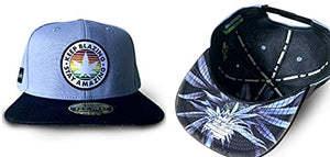 GROWGREENMI Snapback Hat Keep Blazing, Stay Amazing - Made from Hemp, One Size Fits All Gray