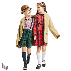 Hugh Ugoli Knee High Socks for Kids Girls Boys & Toddlers, Solid Color Long School Uniform Socks, Soft Breathable & Comfortable Bamboo Socks 3-14 Years Old | 3 Pairs | Black | 9-11 Years