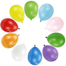 Load image into Gallery viewer, 100 PCS 12 Inches Large Big Round Assorted Different Color Biodegradable Latex Balloons Bulk Helium Gas or Air Inflated Inflatable for Kids Birthday Party Celebrations Decorations Supplies Favors
