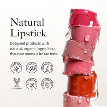 Load image into Gallery viewer, YULIP Lipstick - Korean Makeup, Organic, Clean Beauty, Paraben-Free, Natural Lipstick, Fragrance-Free, Moisturizing and Revitalizing Lipstick - Sunset Pink
