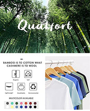 Load image into Gallery viewer, QUALFORT Women&#39;s Bamboo T-Shirt Black S
