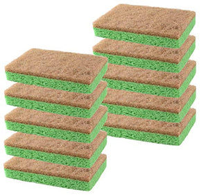 Non-scratch Cellulose Scrub Sponge, Dual-sided Dishwashing Sponge For  Kitchen, 10 Pack