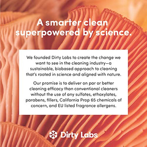 Dirty Labs | Scent Free | Bio Enzyme Laundry Booster | 48 Loads (1 lb) | Hyper Concentrated | High Efficiency & Standard Machine Washer | Nontoxic, Biodegradable | Stain & Odor Removal Enzyme Boosters