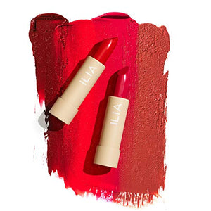 ILIA - Color Block Lipstick | Non-Toxic, Vegan, Cruelty-Free, Clean Makeup (Rosewood (Soft Oxblood With Neutral Undertones))