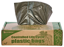 Load image into Gallery viewer, Stout by Envision 30 Gallon Controlled Life Cycle Trash Bags - 60 Bags - 0.8 mil Heavy Duty Eco Friendly Degradable Recycling Garbage Can Liners
