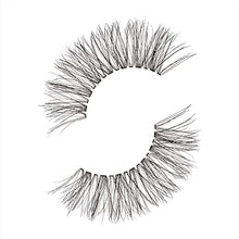 Load image into Gallery viewer, KISS Lashes Sister Nature False Eyelashes, Easy to Wear &amp; Easier on the Planet, 100% Natural Hair, Wispy and Fluffy Lash Finish, Reusable - Willow, 1 Pair
