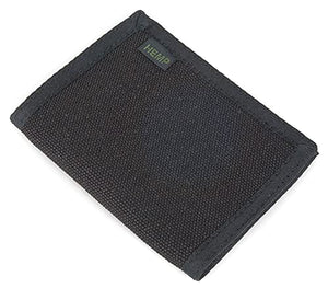 Hempmania Hemp Bi-fold Wallet – Black – One Size