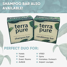 Load image into Gallery viewer, Terra Pure Conditioner Bar | Cocoa Butter Enriched by 1-Shoppe | Plastic Free, Soap Free, Vegan, Plant Based, Sustainable, Eco-Friendly, &amp; Zero Waste
