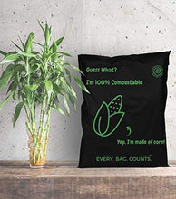 Load image into Gallery viewer, EcoPackables 6 x 10 Inch 100% Compostable Poly Mailers -50 pcs- Biodegradable Shipping Delivery Bags, Pouches, Natural Corn Starch Envelopes. Eco-Friendly mailers. Recycled Non-Bubble Mailers.
