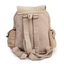 Load image into Gallery viewer, Mini Hemp Backpack Cute Functional - Eco Friendly Unisex Rustic Bag Durable by Freakmandu
