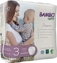 Load image into Gallery viewer, Bambo Nature Premium Baby Diapers (SIZES 1 TO 6 AVAILABLE), Size 3, 174 Count
