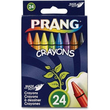 Load image into Gallery viewer, Prang Eco-friendly Crayons, Children&#39;s, Tuck Box, 24 Ct., Assorted, Sold as 1 Box
