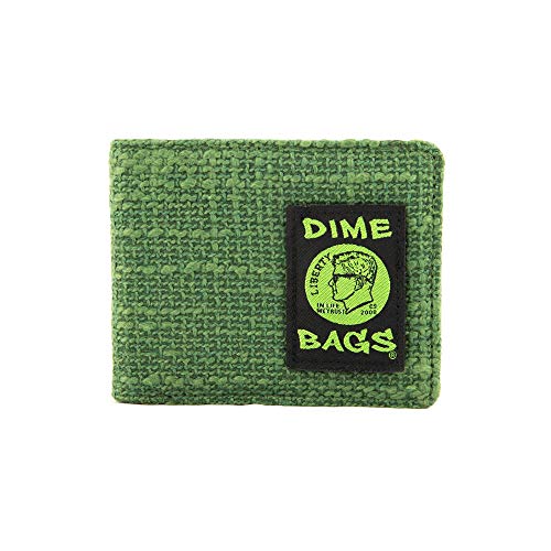 Dime Bags Bi-Fold Hempster Wallet - Classic, Slim Bifold Design w