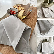 Load image into Gallery viewer, KODA Premium Silver Infused Kitchen Towels - 100% Organic Cotton Dish Towels - Odor Controlled Tea Towels (Pack of 4)
