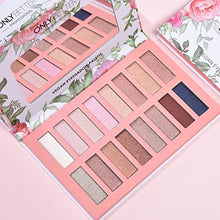 Load image into Gallery viewer, ONLYBETTER Vegan Eyeshadow Palette, Nude Eyeshadow Palette, 16 Shades Organic Eyeshadow palette high pigmented eyeshadow palette Colorful Eyeshadow Palette Long Lasting Nude Eyeshadow Shimmer Palette
