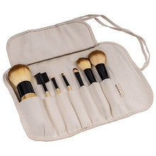 Load image into Gallery viewer, SHANY Bamboo Makeup Brush Set - Vegan Brushes With Premium Synthetic Hair &amp; Cotton Pouch - 7pc
