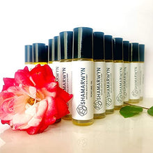 Load image into Gallery viewer, Rose Perfume Oil, Natural Organic, Botanical Fragrance, Pure Essential Oil Blend, Roll-On 10ml
