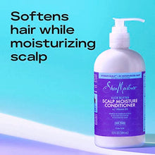 Load image into Gallery viewer, SheaMoisture Scalp Moisture Conditioner Aloe Butter &amp; Vitamin B3 Hair Care With A Boost Of Hydration To Hydrate Scalp + Moisturized Hair 13oz
